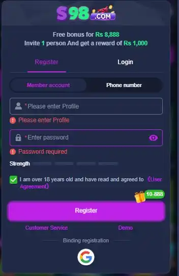 S98 game