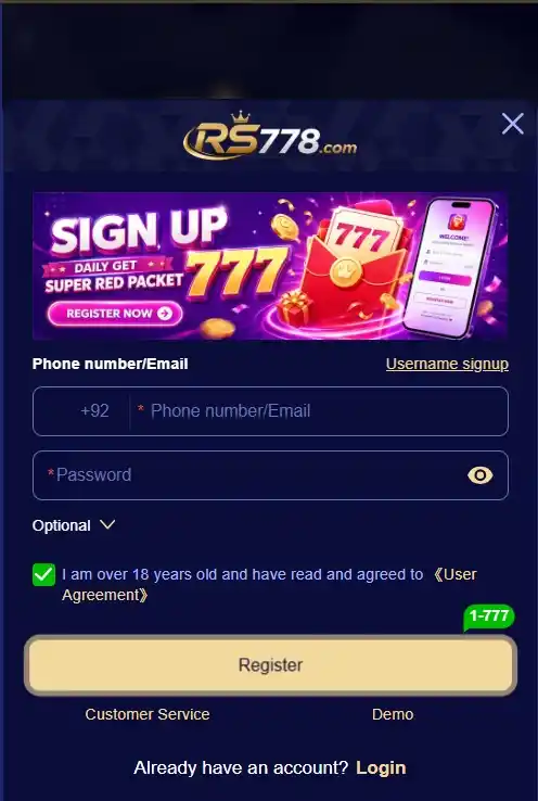 RS778 Game 