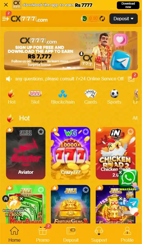 777CX Game